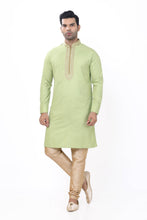 Load image into Gallery viewer, Brocade Silk - Premium Kurta Pyjama - Just $ 75! Shop now at Dapper Ethnic
