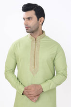 Load image into Gallery viewer, Brocade Silk - Premium Kurta Pyjama - Just $ 75! Shop now at Dapper Ethnic
