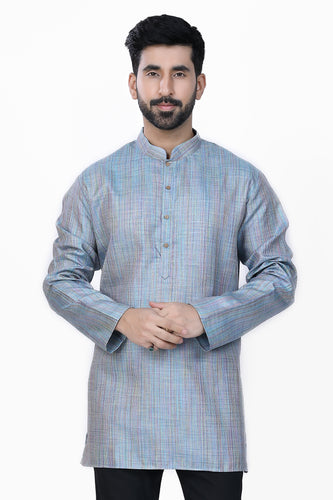 Brocade Silk - Premium Kurta Pyjama - Just $ 75! Shop now at Dapper Ethnic