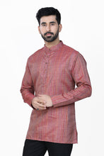 Load image into Gallery viewer, Brocade Silk - Premium Kurta Pyjama - Just $ 75! Shop now at Dapper Ethnic
