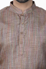 Load image into Gallery viewer, Brocade Silk - Premium Kurta Pyjama - Just $ 75! Shop now at Dapper Ethnic
