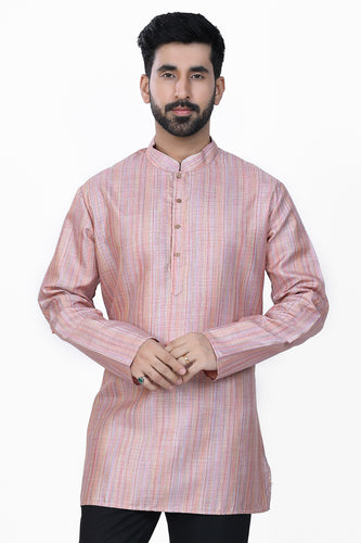 Brocade Silk - Premium Kurta Pyjama - Just $ 75! Shop now at Dapper Ethnic
