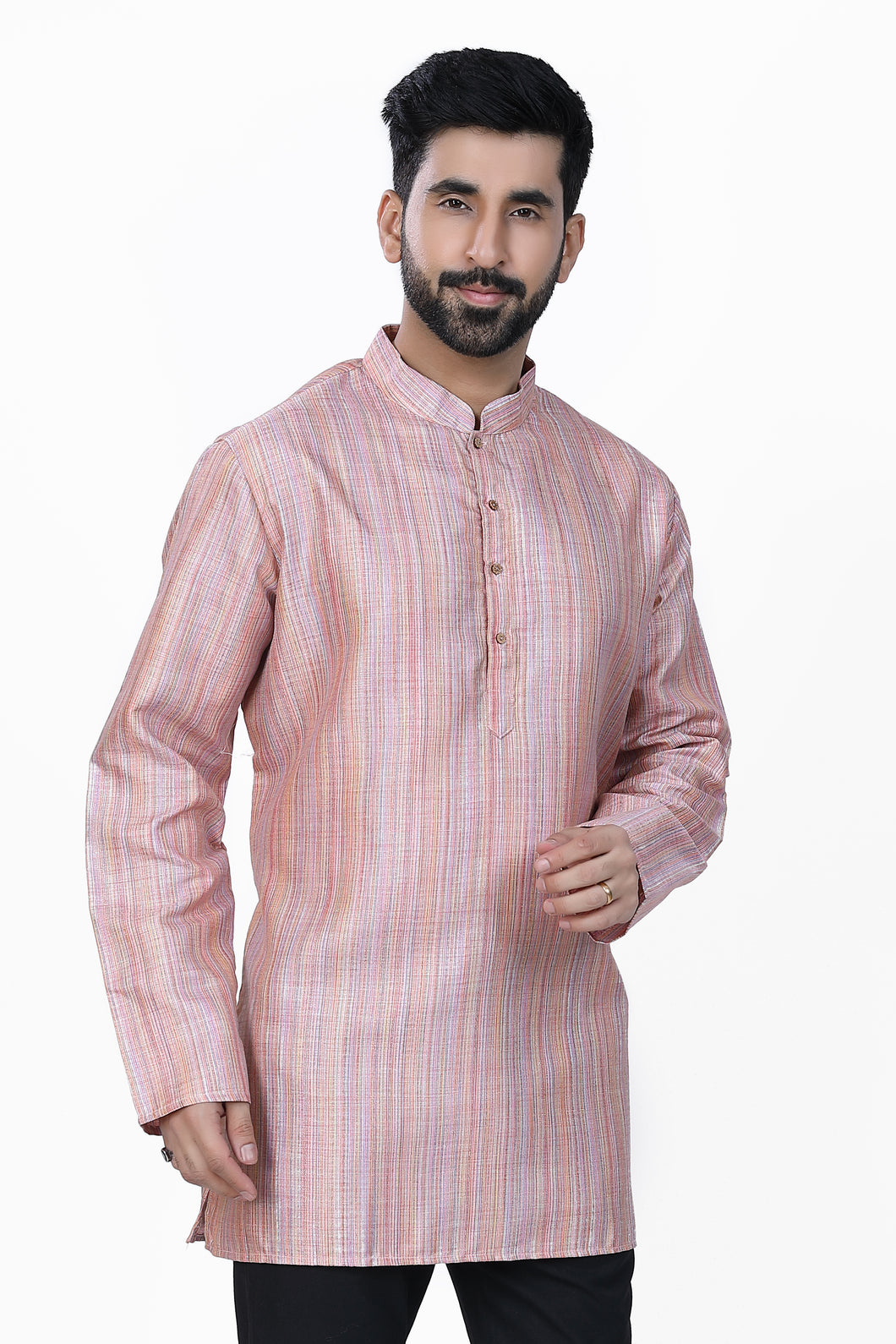 Brocade Silk - Premium Kurta Pyjama - Just $ 75! Shop now at Dapper Ethnic