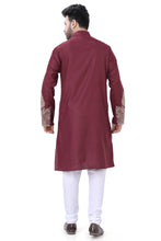 Load image into Gallery viewer, Brocade Silk - Premium Kurta Pyjama - Just $ 75! Shop now at Dapper Ethnic
