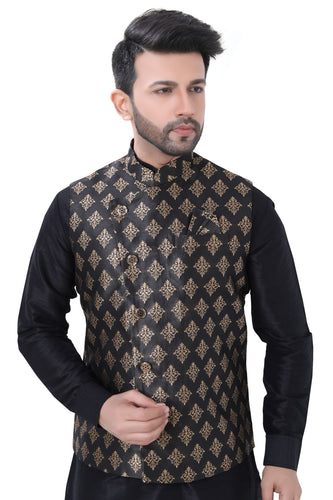 Brocade Silk - Premium Kurta Pyjama - Just $ 75! Shop now at Dapper Ethnic