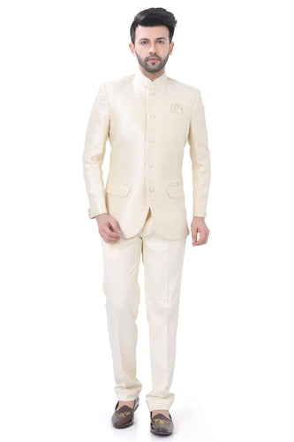 Brocade Silk - Premium Kurta Pyjama - Just $ 75! Shop now at Dapper Ethnic