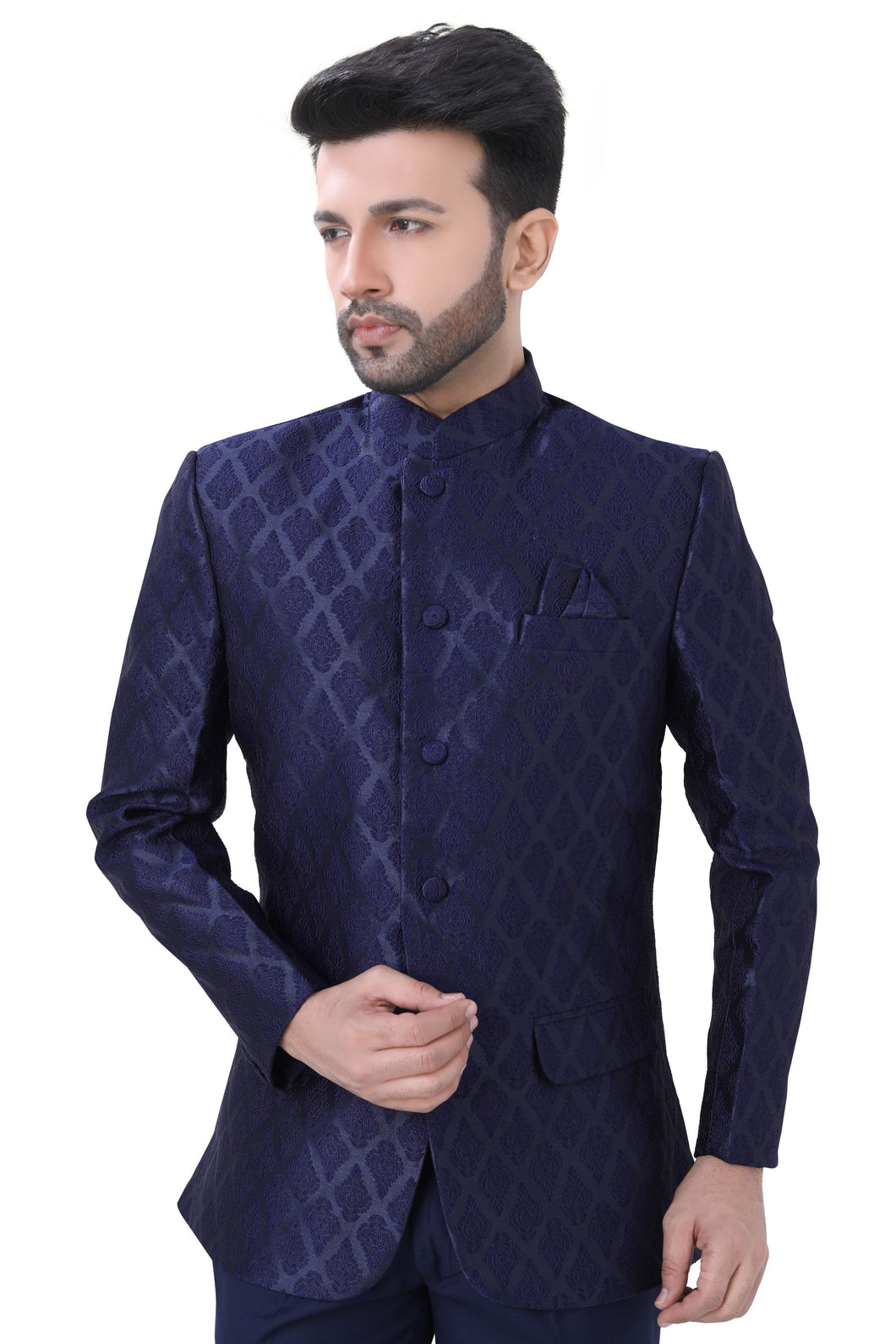 Brocade Silk - Premium Kurta Pyjama - Just $ 75! Shop now at Dapper Ethnic