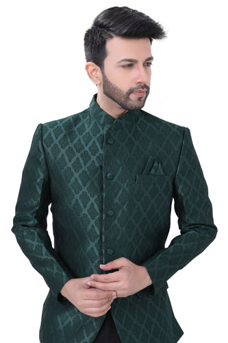 Brocade Silk - Premium Kurta Pyjama - Just $ 75! Shop now at Dapper Ethnic