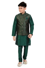 Load image into Gallery viewer, Brocade Silk - Premium Kurta Pyjama - Just $ 75! Shop now at Dapper Ethnic
