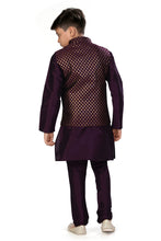 Load image into Gallery viewer, Brocade Silk - Premium Kurta Pyjama - Just $ 75! Shop now at Dapper Ethnic
