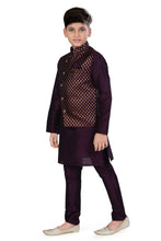 Load image into Gallery viewer, Brocade Silk - Premium Kurta Pyjama - Just $ 75! Shop now at Dapper Ethnic
