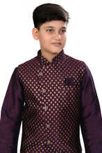 Load image into Gallery viewer, Brocade Silk - Premium Kurta Pyjama - Just $ 75! Shop now at Dapper Ethnic
