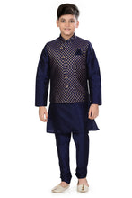 Load image into Gallery viewer, Brocade Silk - Premium Kurta Pyjama - Just $ 75! Shop now at Dapper Ethnic
