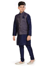 Load image into Gallery viewer, Brocade Silk - Premium Kurta Pyjama - Just $ 75! Shop now at Dapper Ethnic
