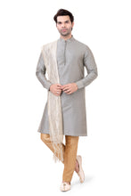 Load image into Gallery viewer, Brocade Silk - Premium Kurta Pyjama - Just $ 75! Shop now at Dapper Ethnic
