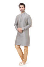 Load image into Gallery viewer, Brocade Silk - Premium Kurta Pyjama - Just $ 75! Shop now at Dapper Ethnic
