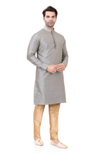 Load image into Gallery viewer, Brocade Silk - Premium Kurta Pyjama - Just $ 75! Shop now at Dapper Ethnic
