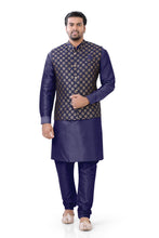 Load image into Gallery viewer, Brocade Silk - Premium Kurta Pyjama - Just $ 75! Shop now at Dapper Ethnic
