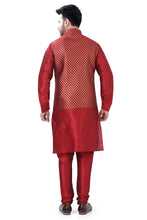 Load image into Gallery viewer, Brocade Silk - Premium Kurta Pyjama - Just $ 75! Shop now at Dapper Ethnic
