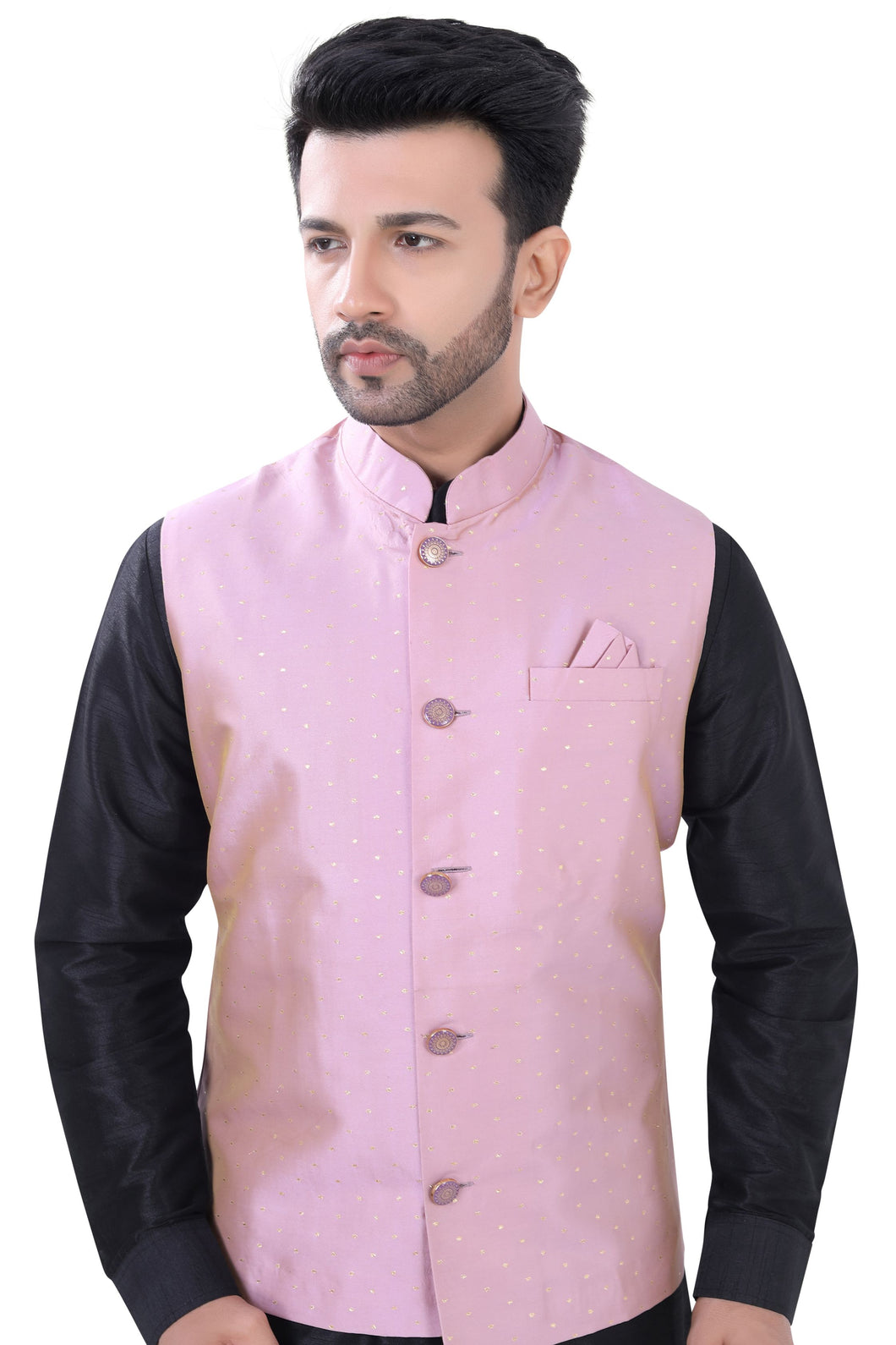 Brocade Silk - Premium Kurta Pyjama - Just $ 75! Shop now at Dapper Ethnic