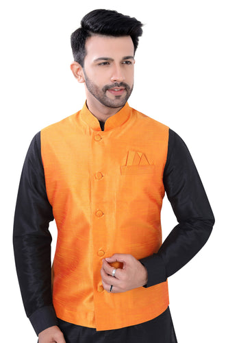 Brocade Silk - Premium Kurta Pyjama - Just $ 75! Shop now at Dapper Ethnic