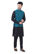 Load image into Gallery viewer, Brocade Silk - Premium Kurta Pyjama - Just $ 75! Shop now at Dapper Ethnic
