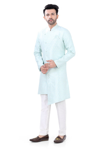 Brocade Silk - Premium Kurta Pyjama - Just $ 75! Shop now at Dapper Ethnic