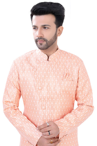Brocade Silk - Premium Kurta Pyjama - Just $ 75! Shop now at Dapper Ethnic