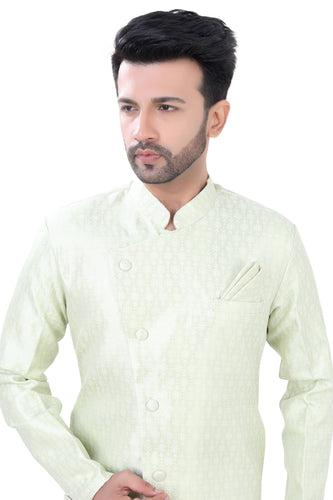 Brocade Silk - Premium Kurta Pyjama - Just $ 75! Shop now at Dapper Ethnic