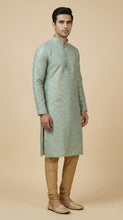Load image into Gallery viewer, Brocade Silk - Premium Kurta Pyjama - Just $ 75! Shop now at Dapper Ethnic
