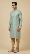 Load image into Gallery viewer, Brocade Silk - Premium Kurta Pyjama - Just $ 75! Shop now at Dapper Ethnic
