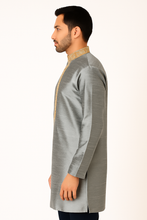 Load image into Gallery viewer, Brocade Silk - Premium Kurta Pyjama - Just $ 75! Shop now at Dapper Ethnic
