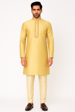 Load image into Gallery viewer, Brocade Silk - Premium Kurta Pyjama - Just $ 75! Shop now at Dapper Ethnic
