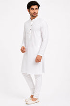Load image into Gallery viewer, Brocade Silk - Premium Kurta Pyjama - Just $ 75! Shop now at Dapper Ethnic

