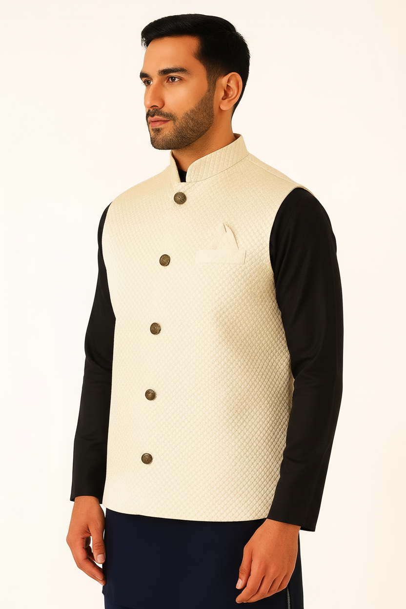 Brocade Silk - Premium Kurta Pyjama - Just $ 75! Shop now at Dapper Ethnic