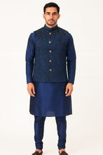 Load image into Gallery viewer, Brocade Silk - Premium Kurta Pyjama - Just $ 75! Shop now at Dapper Ethnic
