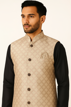 Load image into Gallery viewer, Brocade Silk - Premium Kurta Pyjama - Just $ 75! Shop now at Dapper Ethnic

