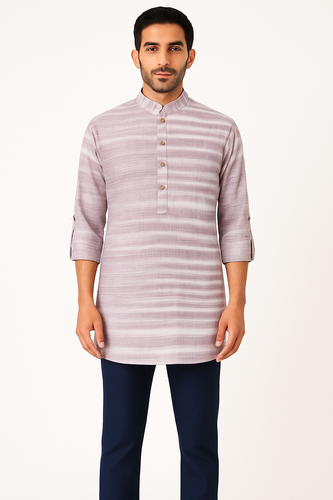 Brocade Silk - Premium Kurta Pyjama - Just $ 75! Shop now at Dapper Ethnic