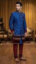 Load image into Gallery viewer, Brocade Silk - Premium Kurta Pyjama - Just $ 75! Shop now at Dapper Ethnic
