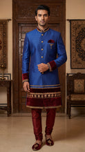 Load image into Gallery viewer, Brocade Silk - Premium Kurta Pyjama - Just $ 75! Shop now at Dapper Ethnic
