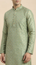 Load image into Gallery viewer, Brocade Silk - Premium Kurta Pyjama - Just $ 75! Shop now at Dapper Ethnic
