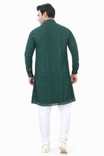 Load image into Gallery viewer, Brocade Silk - Premium Kurta Pyjama - Just $ 75! Shop now at Dapper Ethnic
