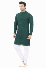 Load image into Gallery viewer, Brocade Silk - Premium Kurta Pyjama - Just $ 75! Shop now at Dapper Ethnic
