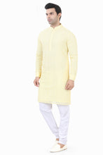 Load image into Gallery viewer, Brocade Silk - Premium Kurta Pyjama - Just $ 75! Shop now at Dapper Ethnic
