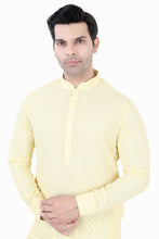 Load image into Gallery viewer, Brocade Silk - Premium Kurta Pyjama - Just $ 75! Shop now at Dapper Ethnic
