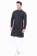 Load image into Gallery viewer, Brocade Silk - Premium Kurta Pyjama - Just $ 75! Shop now at Dapper Ethnic
