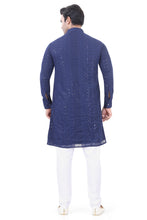 Load image into Gallery viewer, Brocade Silk - Premium Kurta Pyjama - Just $ 75! Shop now at Dapper Ethnic
