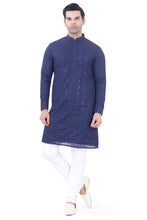 Load image into Gallery viewer, Brocade Silk - Premium Kurta Pyjama - Just $ 75! Shop now at Dapper Ethnic
