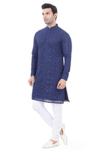 Load image into Gallery viewer, Brocade Silk - Premium Kurta Pyjama - Just $ 75! Shop now at Dapper Ethnic
