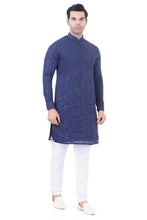 Load image into Gallery viewer, Brocade Silk - Premium Kurta Pyjama - Just $ 75! Shop now at Dapper Ethnic
